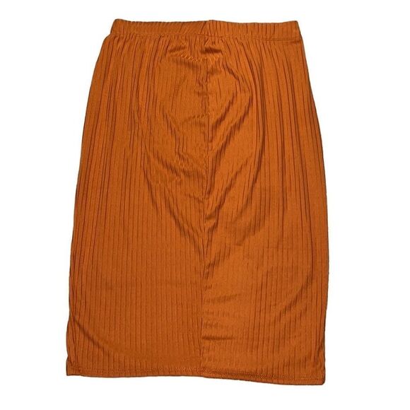 FTF Ribbed Knit Pencil Skirt - Picture 4 of 6